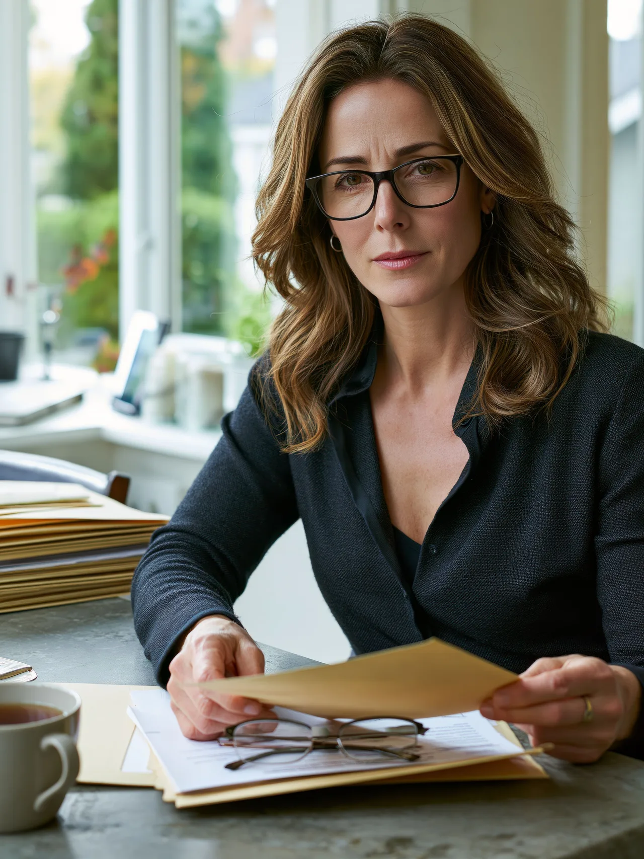 Pessoa lendo carta de rescisão de contrato enviada pela operadora de saúde
